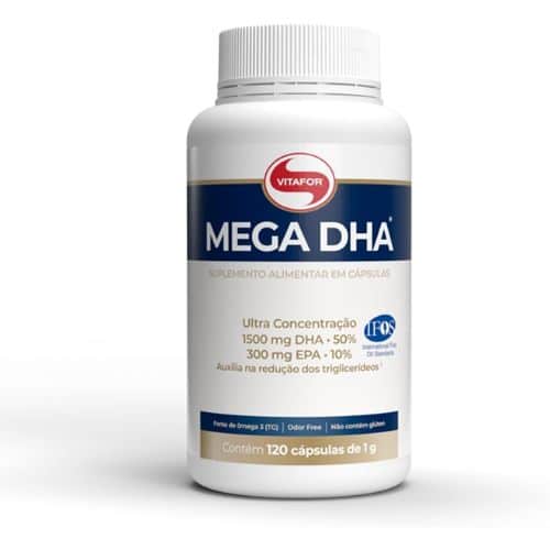 Mega DHA 1500mg Dha + 300mg Epa – 120 cápsulas – Vitafor