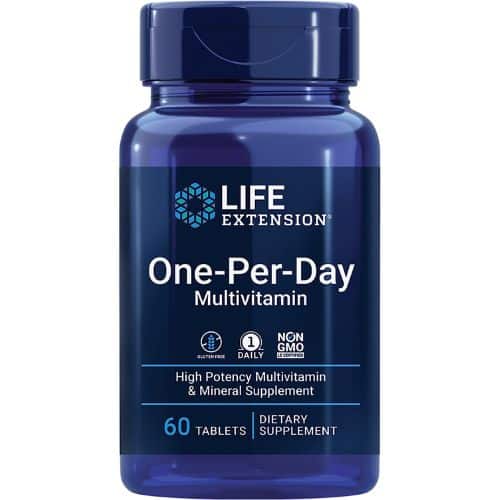 One Per Day Multivitamínico (60 Tablets) Life Extension