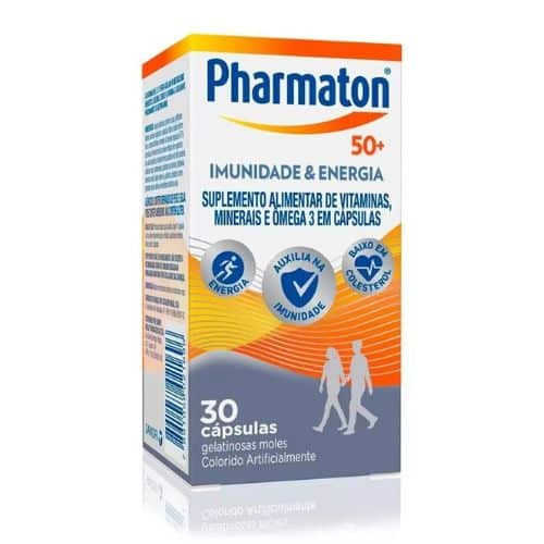 Polivitamínico Pharmaton Imunidade e Energia 30 cápsulas