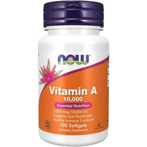 Vitamina A 10.000 IU - 100 Softgel - Now Foods